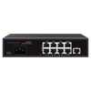 Коммутатор Trassir TR-NS1109-120-8PoE, 8x100 Мбит/с, SFP/uplink: RJ-45x1