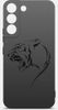 Чехол-накладка BoraSCO ArtWorks для смартфона Samsung Galaxy S22+, силикон, черный/рисунок