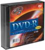 Диск VS DVD-R 4.7Gb, 16x, Slim Case (5 шт)