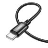 Кабель USB Type-C-USB Type-C, 1 м, черный, HOCO Wind X89 (6931474784384)