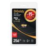 Карта памяти microSDXC Digoldy 256Gb Class 10 UHS-I U3 (DG256GCSDXC10UHS-1-ElU3 w)