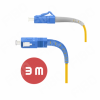 Патч-корд оптический Maxonice одномодовый, одинарный, 3 м (MN-PC-LU-SU-SMS3L-3m)