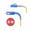 Патч-корд оптический Maxonice одномодовый, одинарный, 5 м (MN-PC-LU-SU-SMS3L-5m)