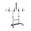 Стойка мобильная для дисплеев 37"-60", Wize Pro MH255, до 100 кг (до 50 кг на один дисплей)