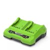 Зарядное устройство Greenworks G24X2UC2