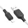 Кабель USB-Lightning 8-pin, 1 м, белый, HOCO Cool X90