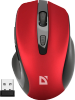 Мышь Defender Prime MB-053, USB, красный