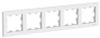 Рамка Systeme Electric ATN001305, 5-постов, белый