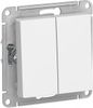 Выключатель Schneider Electric AtlasDesign, 2кл., белый
