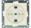 Розетка UNIVersal Афина A0049-I, однопостовая, слоновая кость