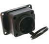 Розетка UNIVersal 602229, 2-х постовая, черный