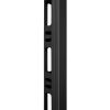 Органайзер кабельный Cabeus, вертикальный, 42U (SH-05C42-BK)