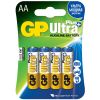 Батарейка GP Ultra Plus Alkaline, AA (LR6), 1.5V, 4 шт