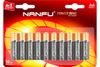 Батарея Nanfu AA (LR6), 1.5V, 10 шт