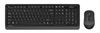 Клавиатура + мышь A4Tech Fstyler FG1010S, USB, черный/серый (FG1010S GREY)