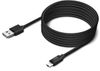 Кабель USB-Micro USB, 2 м, черный, BORASCO