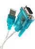Кабель-переходник (адаптер) USB(Am)-COM(9m), 1.8 м, прозрачный, PREMIER