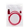 Кабель USB-Lightning 8-pin, 1 м, красный Luminous