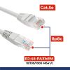 Патч-корд FIBO UTP, кат.5e, 20 м, RJ45-RJ45, серый (FT-RJ45-U5e-CCA-P(G)-20 (26 AWG))