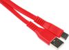Кабель USB-USB Type-C, 2 м, красный, Premier
