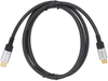 Кабель USB Type-C-USB Type-C, 1.5 м, черный, VCOM CU560-1.5M