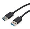 Кабель USB(Am)-USB(Am), 60 см, черный, Cablexpert CC-USB3-AMAM