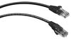Патч-корд Cabeus UTP, кат.5e, 1.5 м, RJ45-RJ45, черный (PC-UTP-RJ45-Cat.5e-1.5m-BK)