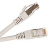 Патч-корд Cabeus FTP, кат.6, 0.5 м, RJ45-RJ45, серый (PC-FTP-RJ45-Cat.6-0.5m-LSZH)