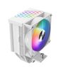 Кулер для процессора PCcooler R400 ARGB WH, 90 мм, 2200rpm, 180 Вт, ARGB