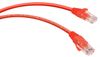 Патч-корд Cabeus UTP, кат.5e, 3 м, RJ45-RJ45, красный (PC-UTP-RJ45-Cat.5e-3m-RD-LSZH)