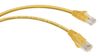 Патч-корд Cabeus UTP, кат.6, 5 м, RJ45-RJ45, желтый (PC-UTP-RJ45-Cat.6-5m-YL)