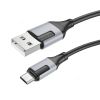 Кабель USB-Micro USB, 1 м, черный, Borofone Creator BX101