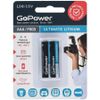 Батарейка GoPower Ultimate Lithium, AAA (LR03), 1.5V, 2 шт