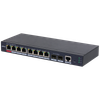 Коммутатор Dahua S4210-8GT-110, 8x1 Гбит/с, SFP 1x1, SFP/uplink: SFPx1 (DH-S4210-8GT-110)