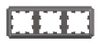 Рамка Systeme Electric AtlasDesign Antique, 3-поста, МОККО