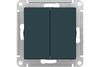 Переключатель Systeme Electric, 2кл., изумруд