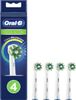 Набор насадок Oral-B CrossAction EB50RB для Oral-B, белый, 4 шт