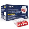 Клемма монтажная TOKOV ELECTRIC СМК 2273-244 4 проводная, с пастой