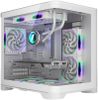 Корпус 1STPLAYER UVIEW UV5, Mini-Tower, без БП, белый