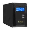 Инвертор ExeGate SineTower SZ-600.LCD.AVR.1SH, 600 VA, 360 Вт, черный (EX295986RUS) (без аккумуляторов)