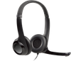 Проводная гарнитура Logitech H390, черный (981-000406)