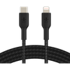 Кабель USB Type-C-Lightning 8-pin, 2 м, черный, Belkin