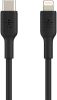 Кабель USB Type-C-Lightning 8-pin, 1 м, черный, Belkin
