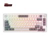 Клавиатура Royal Kludge RK-H81, Bluetooth/Радиоканал/USB, белый/черный (6935280824104)