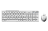 Клавиатура + мышь Genius SlimStar 8230 BT, Bluetooth, белый/серый (31340015402)