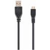 Кабель USB-Micro USB, 1.8 м, черный, Filum Pro