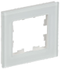 Рамка IEK BRITE РУ-1-2-Бр, 1-пост, белый