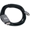 Кабель-переходник (адаптер) USB Type-C(M)-HDMI(19M), v2.0/2.0, 1.8 м, Cablexpert (CCB-A-CM-HDMI-1.8M)