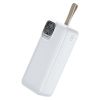 Портативный аккумулятор (Powerbank) Perfeo Atomic Age, 30000 мА·ч, белый