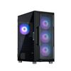 Корпус Zalman i3 NEO ARGB BLACK, Midi-Tower, без БП, черный